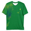 Men's Saint Vincent and the Grenadines Proud National Green Smooth Texture Crew Neck