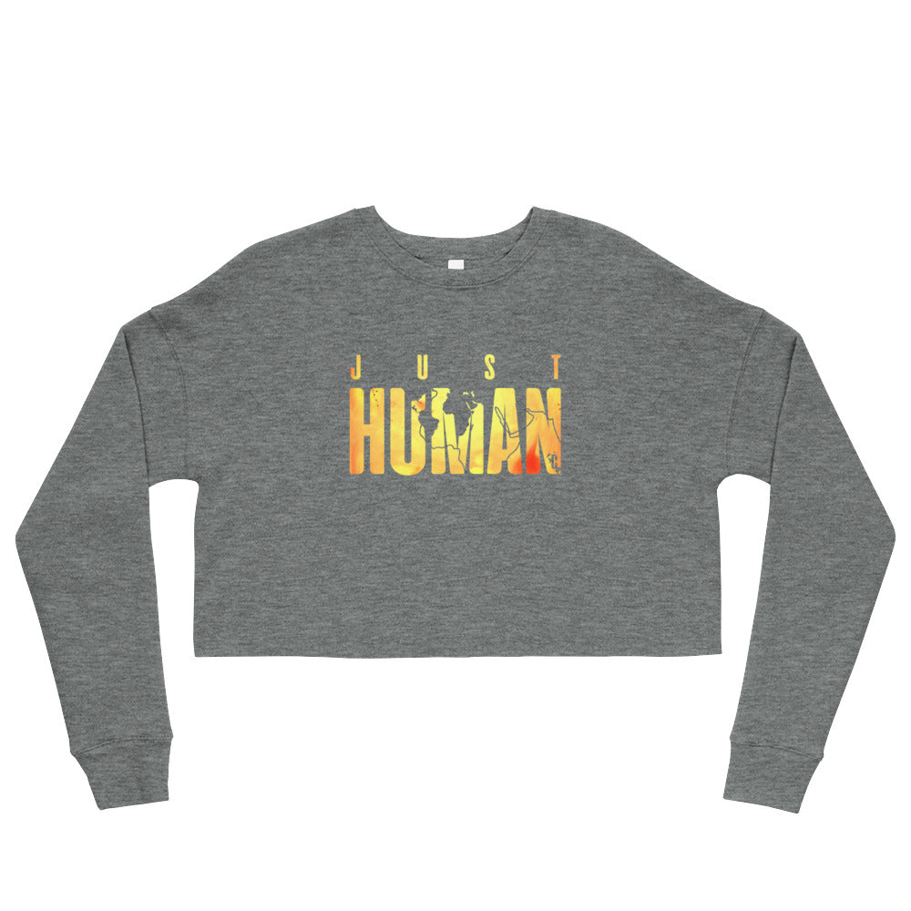 Women's JUST HUMAN Sunrise Cropped Sweatshirt
