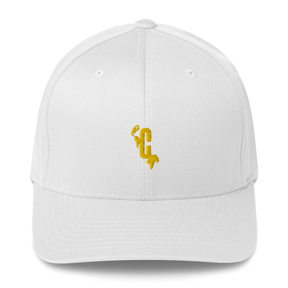 PrinCple Logomark Flexifit Structured Closed-Back Twill Yellow Cap