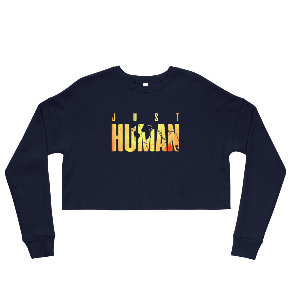 Women's JUST HUMAN Sunrise Cropped Sweatshirt