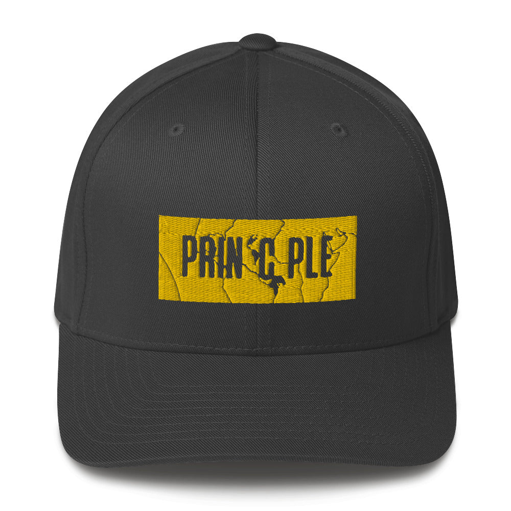 PrinCple Flexifit Structured Closed-Back Twill Yellow Cap
